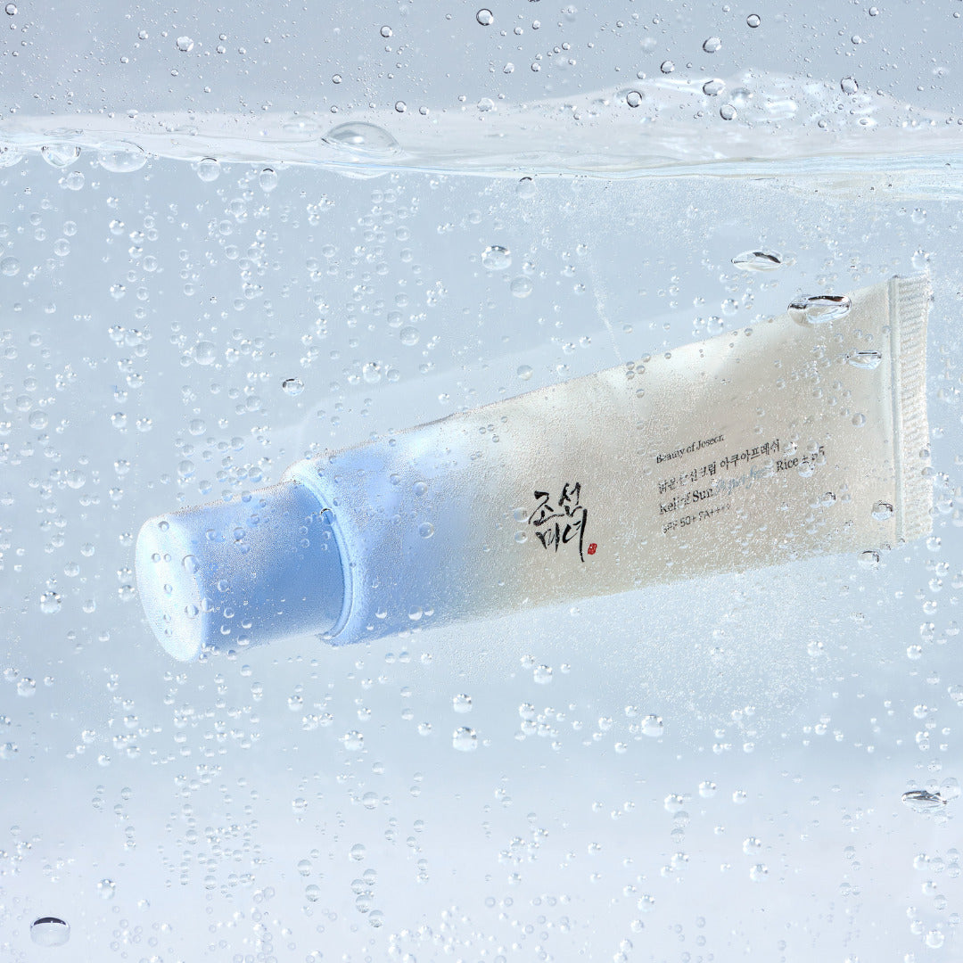 Invisible Watery Sun Gel: Korean Rice + Panthenol Sunblock