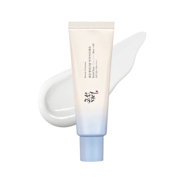Invisible Watery Sun Gel: Korean Rice + Panthenol Sunblock